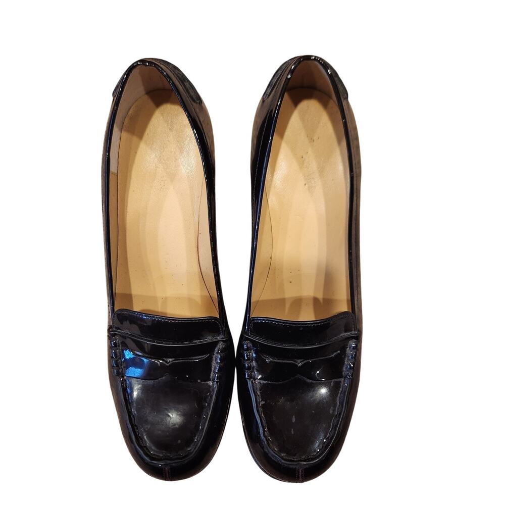 Michael Kors Deep Plum‎ Purple Oxford Pumps Sz 8 - Picture 2 of 5